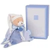 Image de Doudou attache sucette Ours Petit Chou Bleu 17 cm