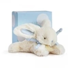 Image de Peluche lapin bonbon 16 cm bleu -