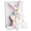 Image de Doudou attache-sucette - Lapin étoile