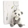 Image de Doudou Attrape-rêves Ours Panda Gris et Blanc