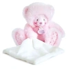 Image de Trop Mimi - Ours avec Mouchoir Bleu / rose / blanc - Paris