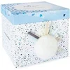 Image de Pantin pompon Happy Glossy Blanc 25 cm