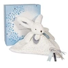 Image de Doudou Happy Glossy Pompon Blanc
