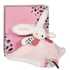 Image de Doudou pompon Happy blush Rose