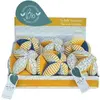 Image de Jeux d'éveil balles sensorielles avec hochet Doudou & compagnie Pollen l'Abeille BIO (x6) Multicolore 15 cm DC3846