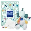 Image de Peluche dinosaure Calinosaure avec Doudou 25 cm Vert
