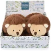 Image de Chaussons avec hochet bébé Doudou & compagnie Unicef - Hérisson Marron 0/6 mois DC3998