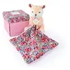 Image de Animal en peluche Pantin Faon avec Doudou