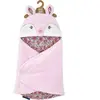 Image de Nid d'ange bébé Doudou & compagnie Boh'Aime Rose 69 cm DC4031