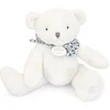 Image de Peluche Ours Blanc 25 cm