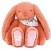 Image de Peluche Lapin Fleurette Terracotta - 35 cm