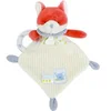 Image de Peluche Doudou & compagnie Romarin Le Renard Hochet Multicolore 25 cm DC4326