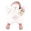 Image de Doudou 25 Ans - Ours Rose Doudou Cape