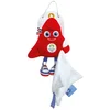 Image de Peluche  Avec Doudou  - Mascotte Jeux Olympiques Paris 2024 - 22 Cm
