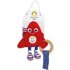 Image de Hochet Avec Anneau En Bois  - Mascotte Jeux Olympiques Paris 2024 - 17 Cm