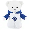 Image de OURS PARIS 2024 - Ours Blanc sweat a capuche bleu