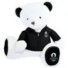 Image de Peluche ours avec veste Paris 2024 Premium 37 cm Blanc TU JO2449