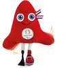 Image de Peluche Mascotte Officielle Jeux Paralympiques Paris 2024 Premium 33 cm Rouge TU JO2505