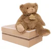 Image de Peluche Calin'ours Marron Petit Modele 25 Cm