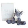 Image de Peluche Sweety Mousse Ane 25 cm Noir