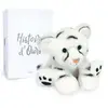 Image de Peluche Histoire d'Ours Bébé Tigre Blanc 18/24 cm HO3053