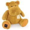 Image de Peluche Hippopotame Ocre - 40 Cm