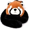 Image de Peluche Histoire d'Ours Panda Roux Podcoll Lesté 40 cm