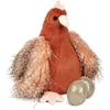 Image de peluche poulette et ses oeufs d'or