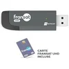 Image de Cle usb fransat uhd + carte pour tv avec usb compatible CAM2.0