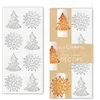 Image de Tapis silicone Décors Sweet Xmas Blanc 28,3 x 18 cm