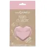Image de 6 moules en silicone - Diamant Coeur