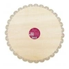 Image de Support à gâteau rond dentelle en bois ø 29 cm