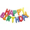 Image de Ballon Mylar Happy Birthday multicouleur