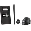 Image de Set Policier 4 pieces enfant - Noir