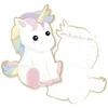 Image de set de 8 invitation babylicorne