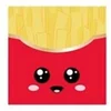 Image de Serviettes en papier Salty Junk Food - Lot de 16 - 33x33 cm - Rouge