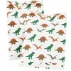 Image de Pochettes papier Dino Marron - Lot de 8