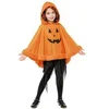 Image de costume Poncho citrouille