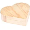 Image de Boîte Déco en Bois "Cour" 15cm Naturel