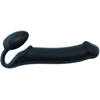 Image de Gode + Plug STRAP-ON-ME Bendable XL 16 x 4.5 cm Noir