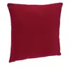 Image de - Coussin déhoussable - 38 x 38 cm - Rouge - ANJALI