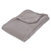 Image de - Plaid polaire - 125 x 150 cm - Gris - POLAR