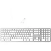 Image de Mobility Lab USB Clavier français AZERTY filaire pour Mac   blanc et argenté en occasion ou reconditionné