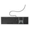 Image de Clavier DesignTouch Wired MAC FR Black -Gris Sidéral