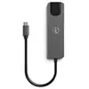 Image de DOCK 5 en 1 USB-C : USB-C 100W + 2xUSB3.0 + HDMI + RJ45