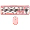 Image de Pack Clavier avec Souris Sans Fil Pure Rose