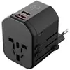 Image de de voyage universel 2 USB-A et 1 PD charge USB-C 1840 W Noir