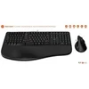 Image de Ensemble clavier souris sans fil - Ergonomique - - C30W - Noir