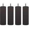 Image de Jeu de 4 pieds CYLINDRIQUE o : 70 mm - hauteur : 170 mm - vis de 8 mm - en Caisse Carton CC avec etiquette - coloris LAQUE GRIS TAUPE