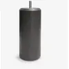 Image de Jeu de 4 pieds CYLINDRIQUE o : 70 mm - hauteur : 150 mm - vis de 8 mm - en Caisse Carton CC avec etiquette - coloris LAQUE GRIS ANTHRACITE